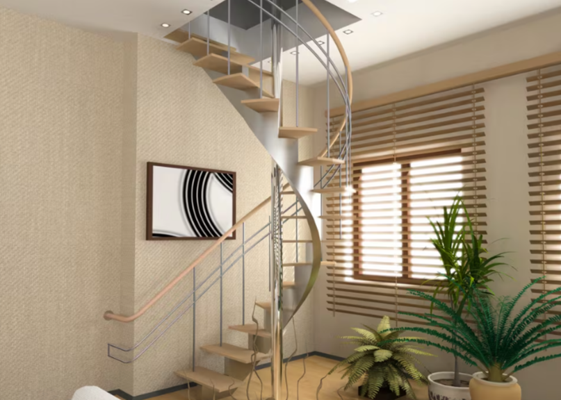 Wooden Loft Ladder: Space-Saving and Functional for Any Home